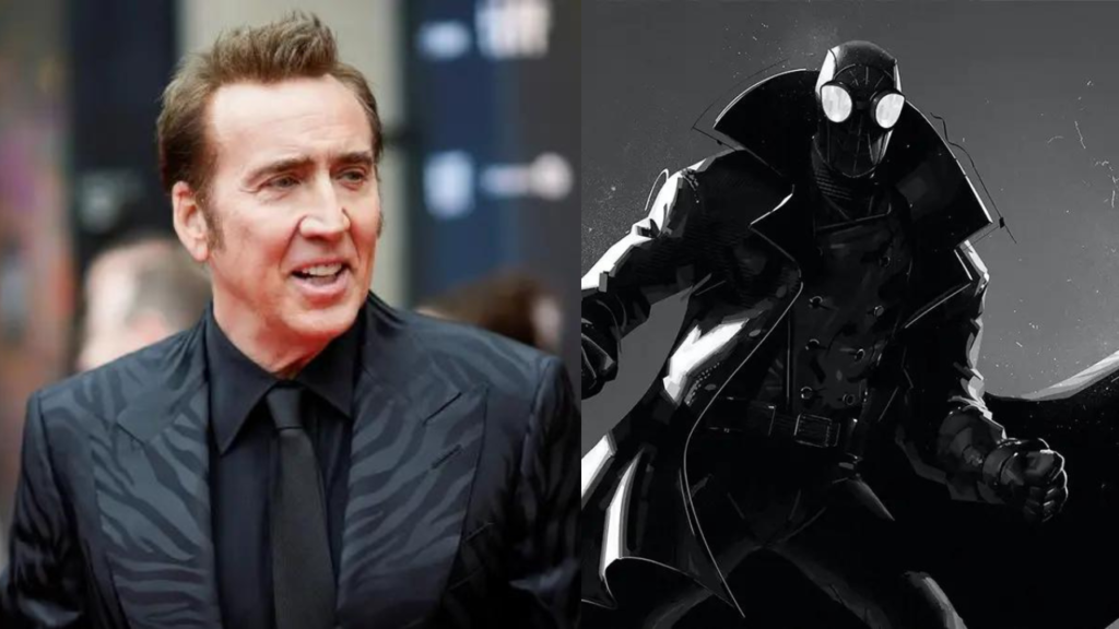 Nicolas Cage Takes on the Role of Spider-Man: NOIR